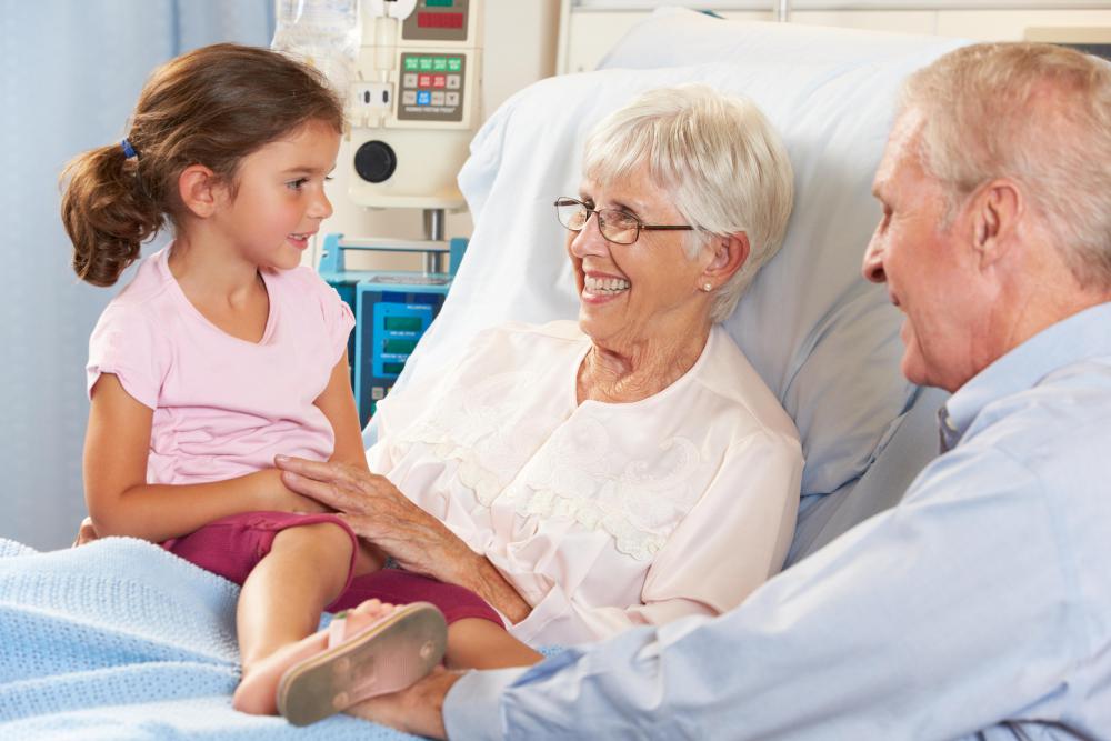 Family support will often help to speed along recovery for stroke victims.
