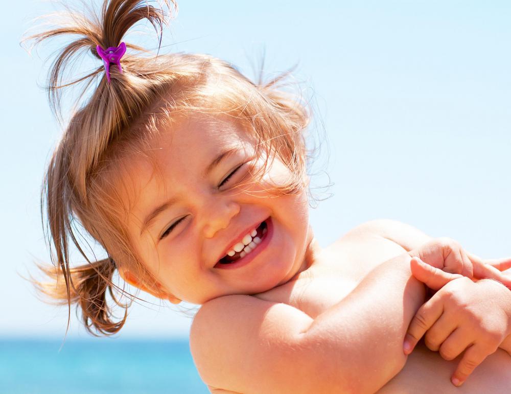 Sunscreen should be applied to babies when skin is exposed to the sun for prolonged periods.