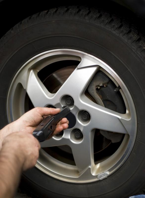 Wheel locks may help prevent theft of customized wheels.