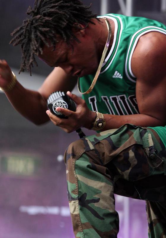 Lupe Fiasco is an American rapper.