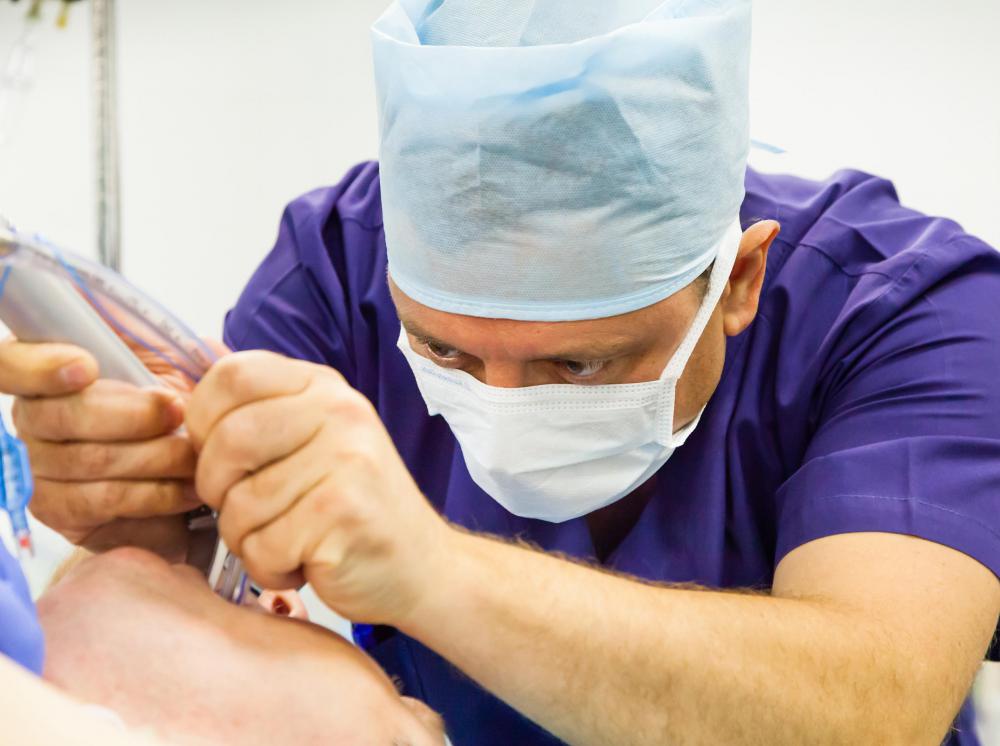 Intubation may be necessary if the epiglottis becomes inflamed.
