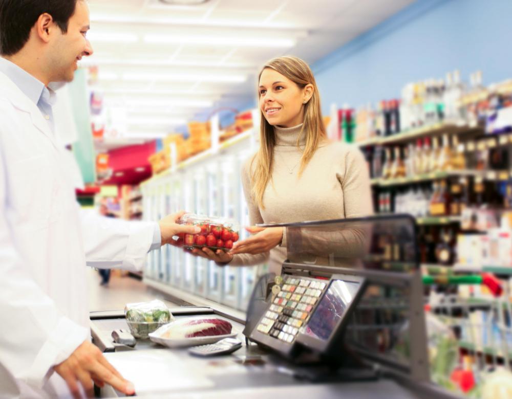 A cash register in a retail setting may automatically transfer sales data to a back office system.