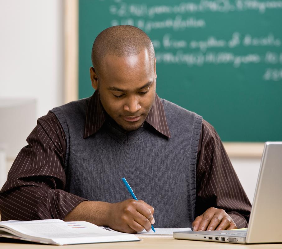 Many teachers see grading papers in red ink as a time honored tradition.