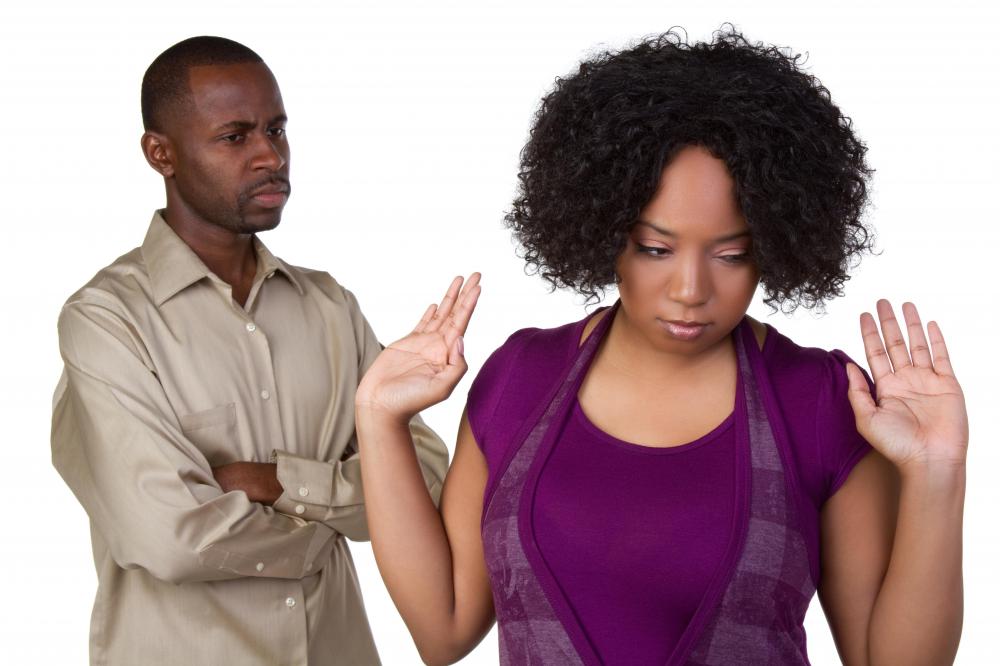 A controlling partner may become angry or defensive if you say you have a problem with the relationship.