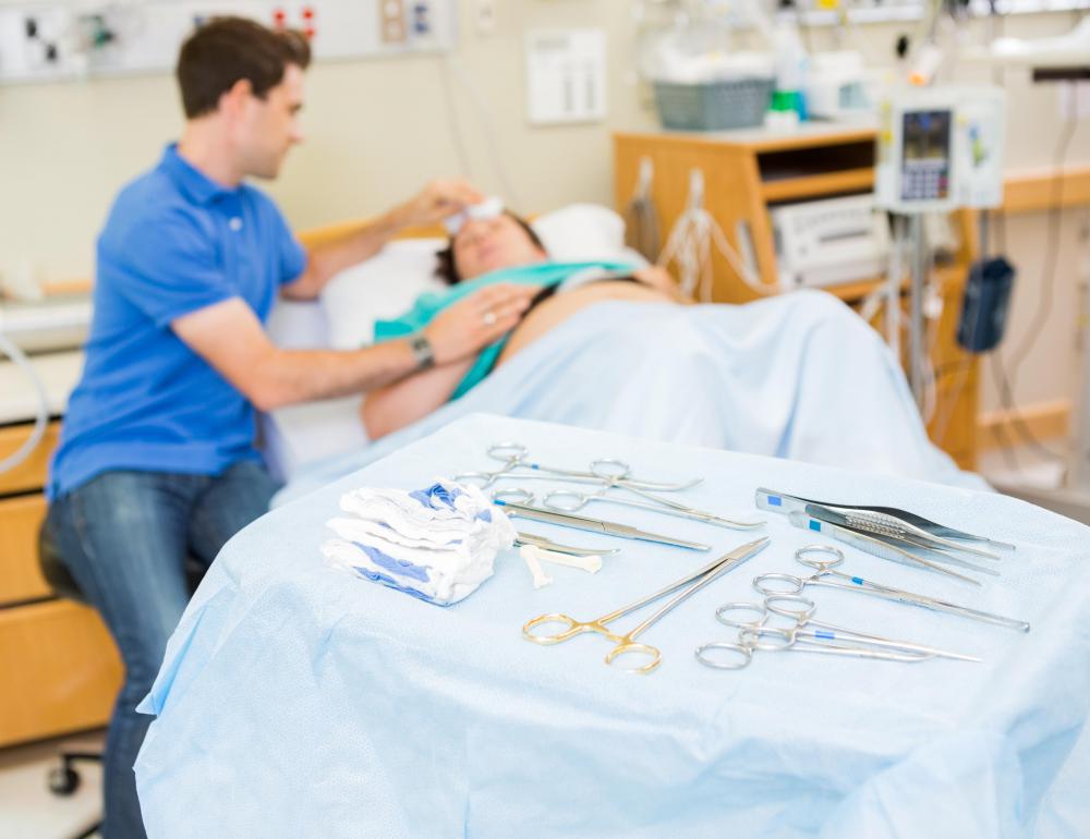 Use of forceps during birth may pose a number of health risks for both the mother and infant.