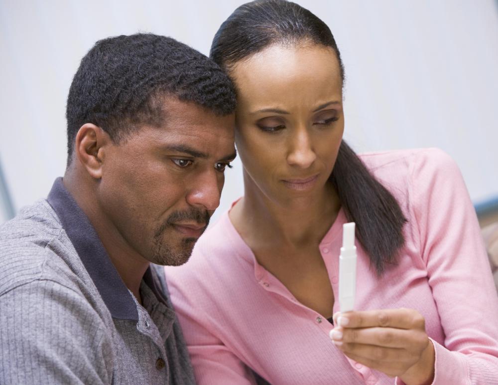 The timing of the test and the use of fertility medication can cause an inconclusive pregnancy test.