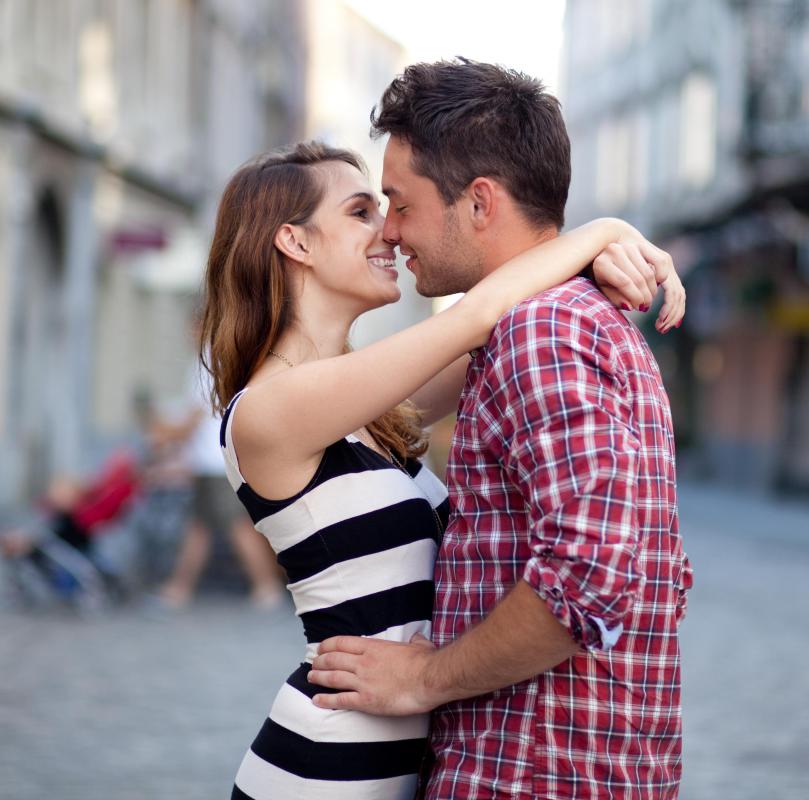Mononucleosis, which can be spread by kissing, is one possible cause of swollen lymph nodes.