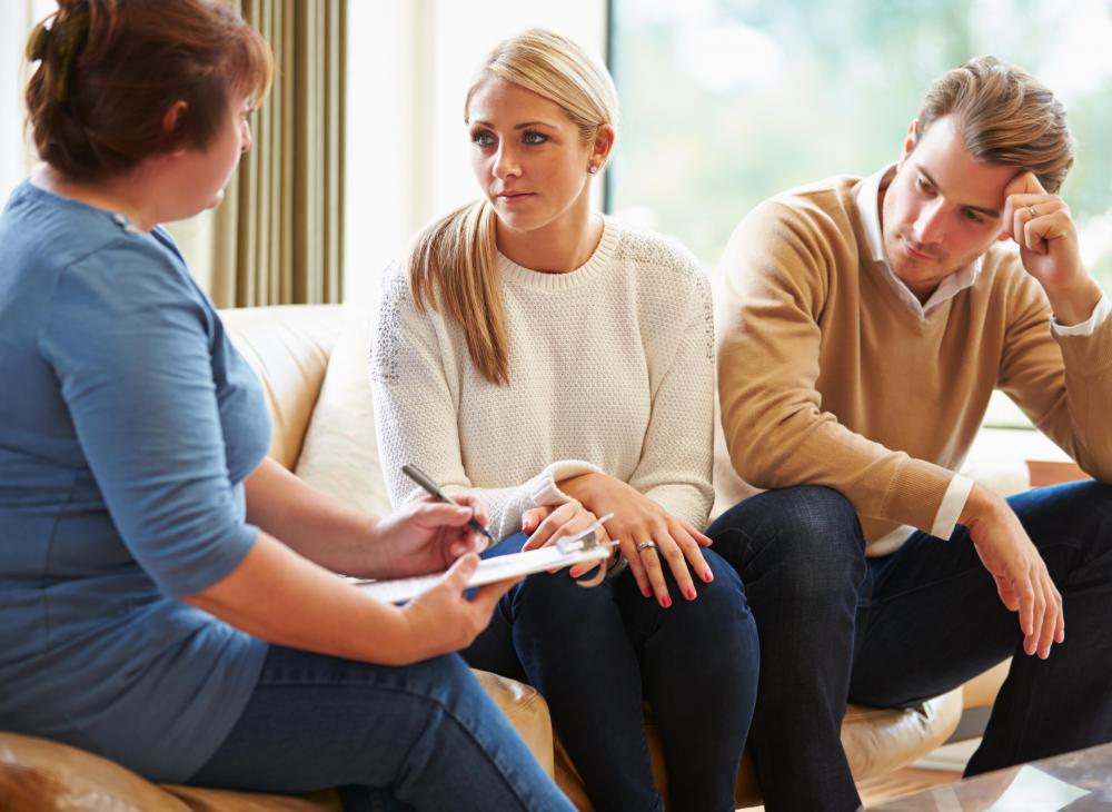 Counselors may encourage honesty between couples, but cannot share anything told by a partner in confidence.