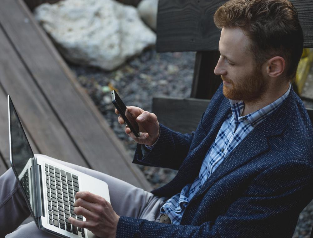 Many entrepreneurs work outside of a traditional office environment.