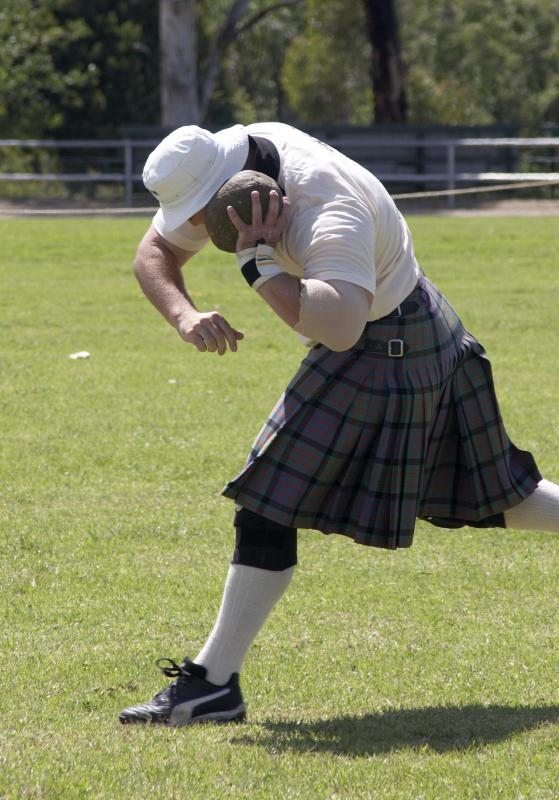 Participants in the Highland Games are asked to wear boxers or briefs under their kilts.