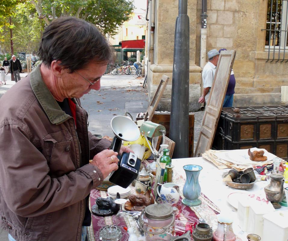 Rummage sales benefiting a local group are a type of white elephant sale.