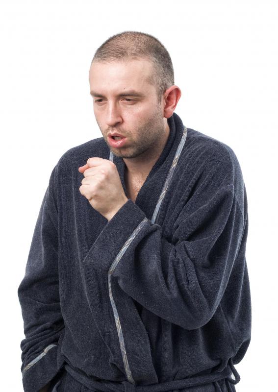 A bad cough may cause someone to vomit mucus.