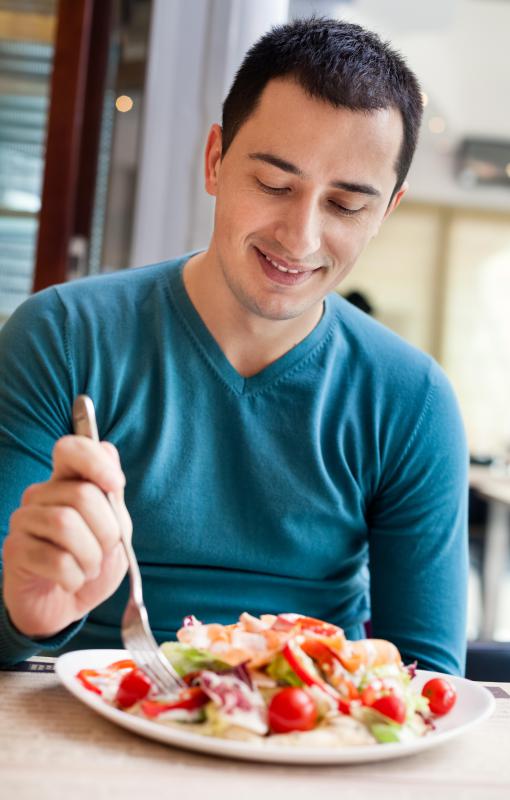 Eating healthy in conjunction with taking supplements is recommended.