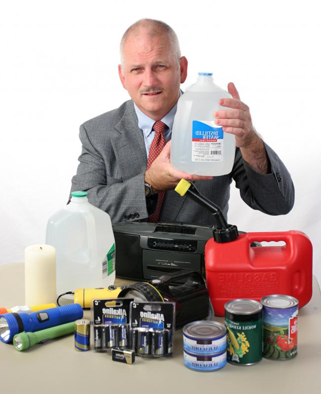 Hurricane preparation leads to rapidly increased demand for storm supplies thereby causing scarcity of items.