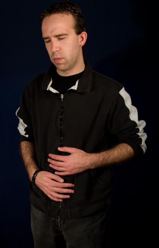 Men with scrotal cysts may experience nausea.