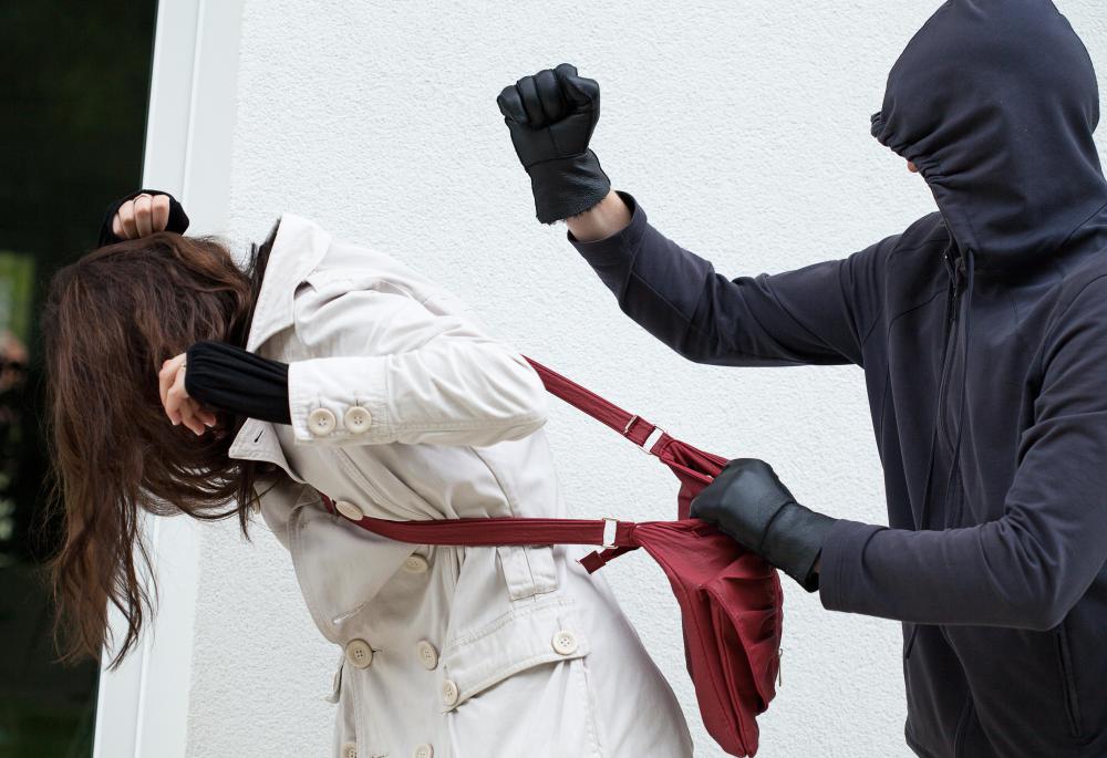 A mugger might be placed under citizen's arrest by a witness to the crime until the proper authorities arrive.