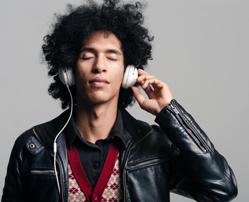 The eardrum can be damaged by trauma caused by loud noises or listening to loud music.