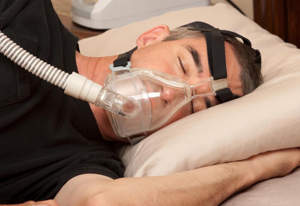 Some sleep apnea patients are treated with CPAP devices, which help keep the airways open.