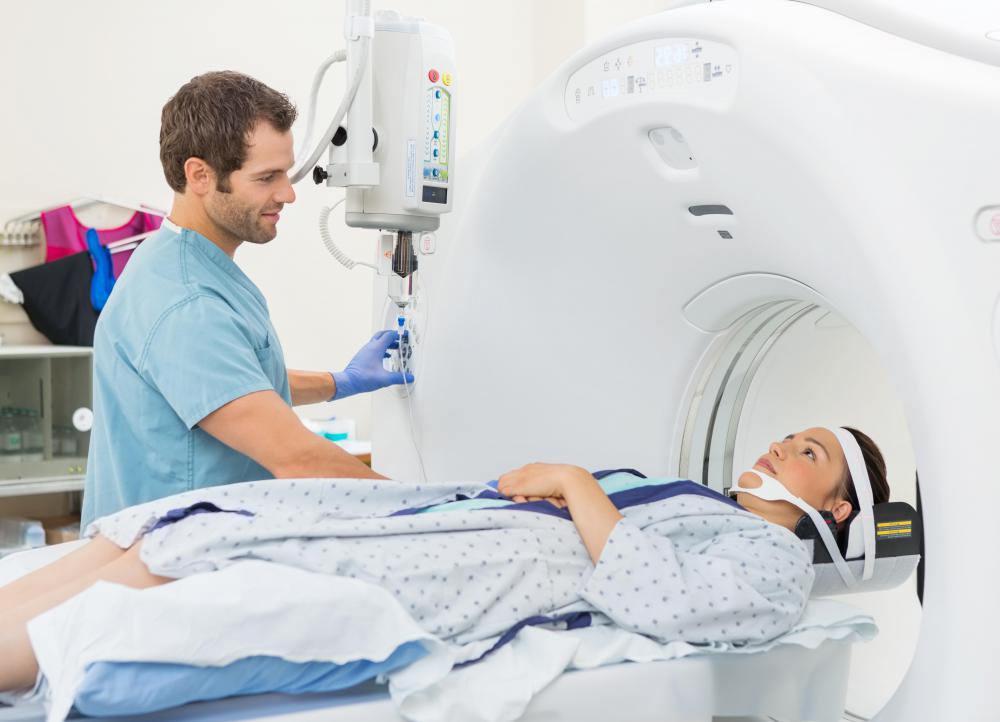 A PET scan is sometimes combined with a CT scan to diagnose cancer.