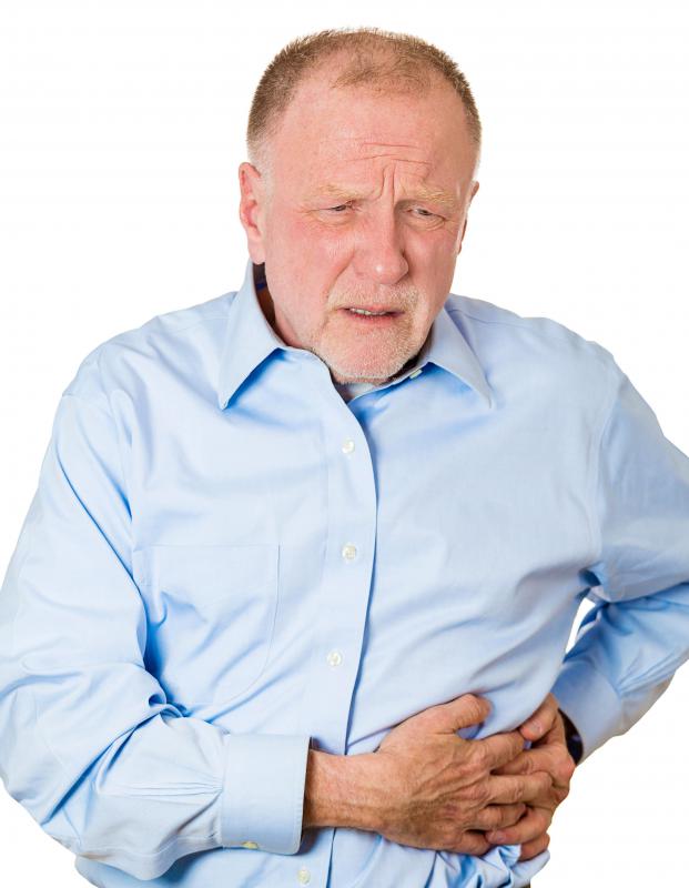 Symptoms of diverticulitis and colon cancer may include abdominal pain.