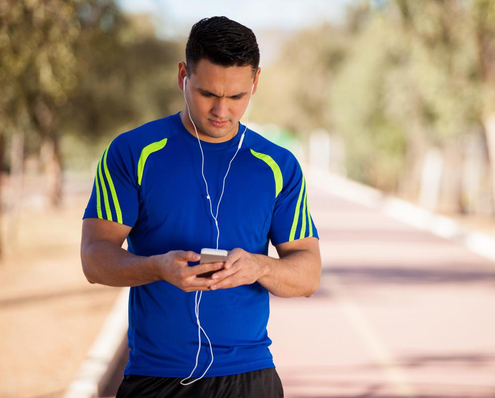 Individuals whose exercises require a lot of movement should invest in a pair of headphones that have a clip to put over the ear to keep them in place.