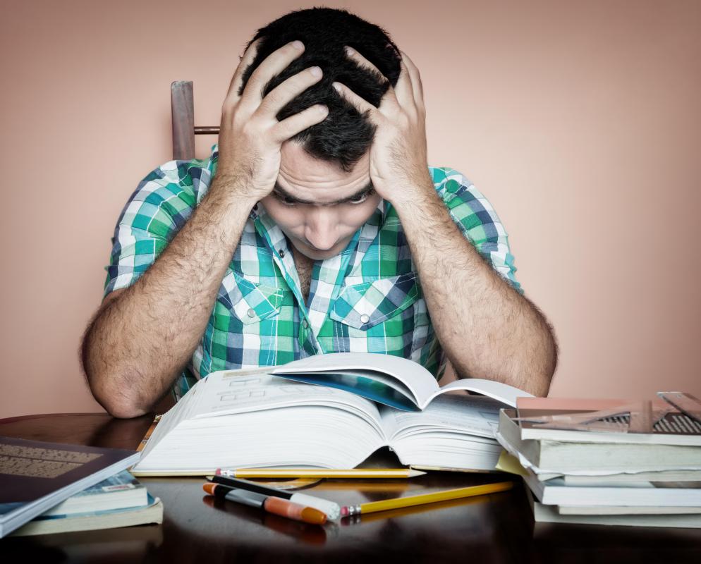 Students frustrated by school work may have a conniption fit.