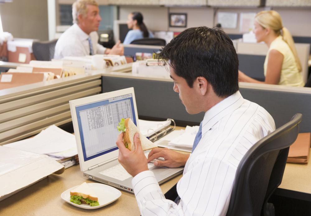 Cubicles allow increased productivity, as employees can see and interact with each other rather than being isolated.