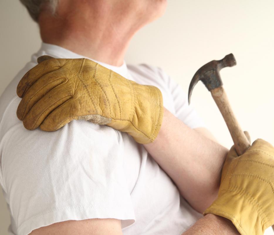 Shoulders are common sites affected by bursitis.