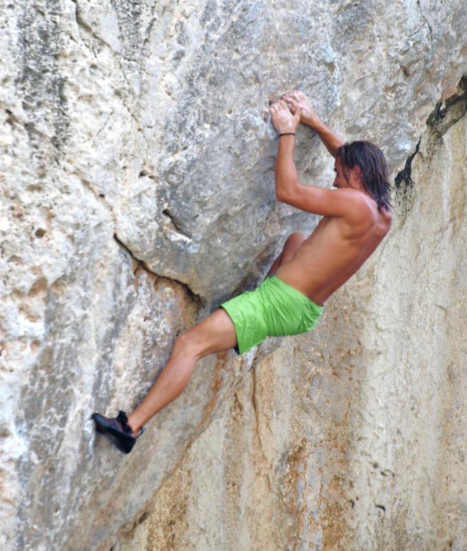 People who are injured while rock climbing, may benefit from the ability of an OHV to reach them.
