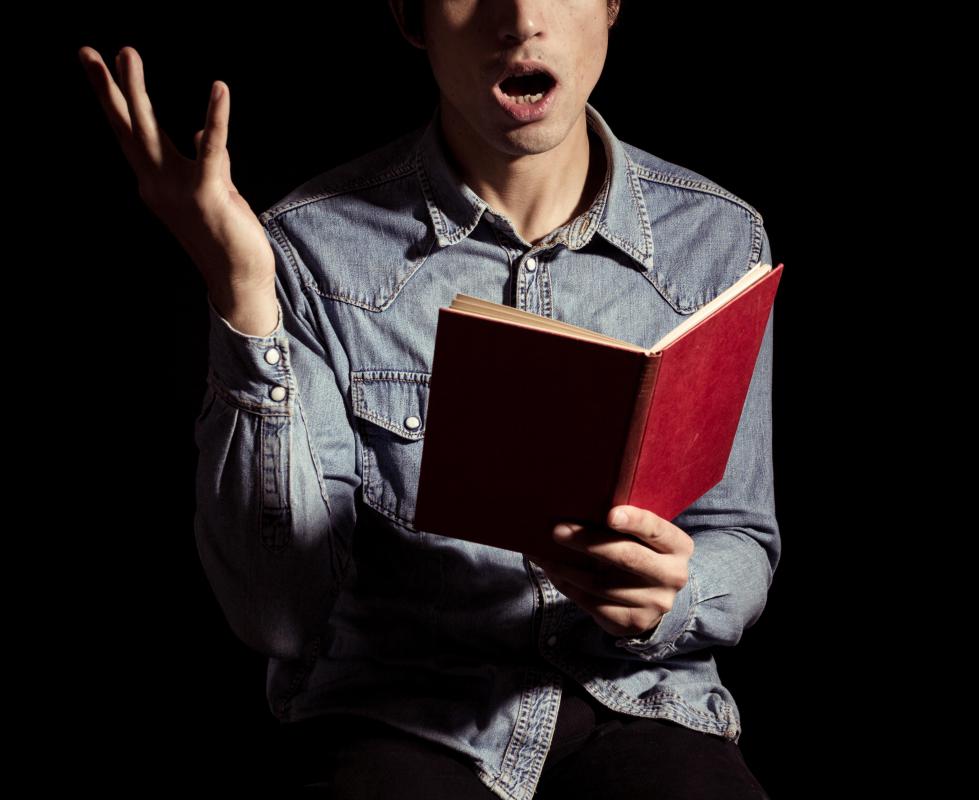 Narrative discourse often takes the form of a first-person monologue.