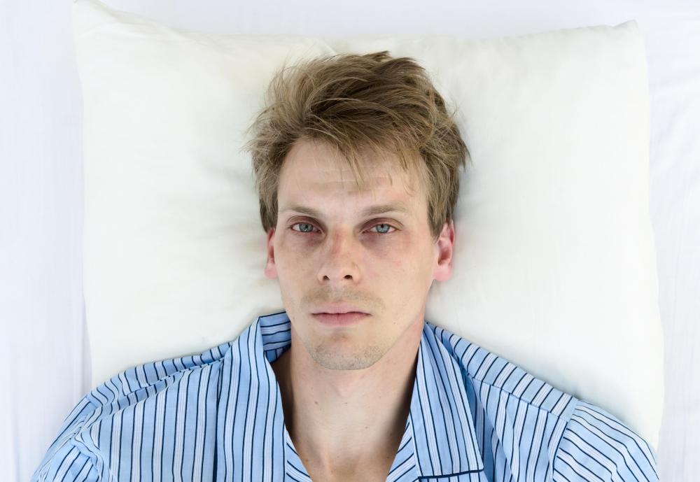 Sleeplessness is a sign of a hypomanic state.
