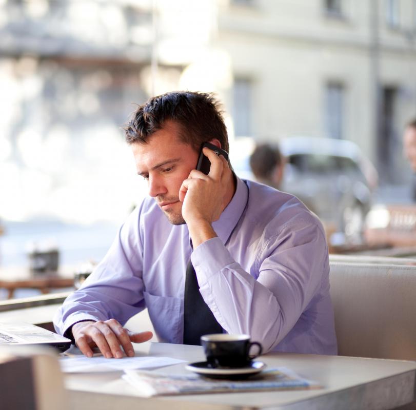 A phone call may be used to inform someone that he or she was not hired for a job.