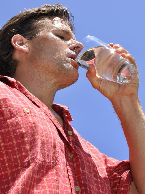 Men who notice their semen is suddenly thicker than usual are encouraged to increase their intake of liquids, particularly water.