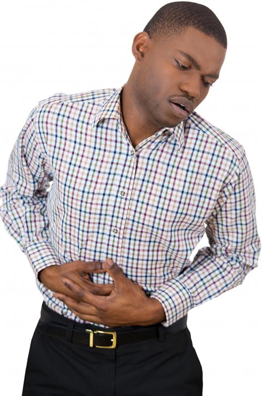Abdominal pain may be a symptom of ulcerative colitis, a disease that is associated with the descending colon.