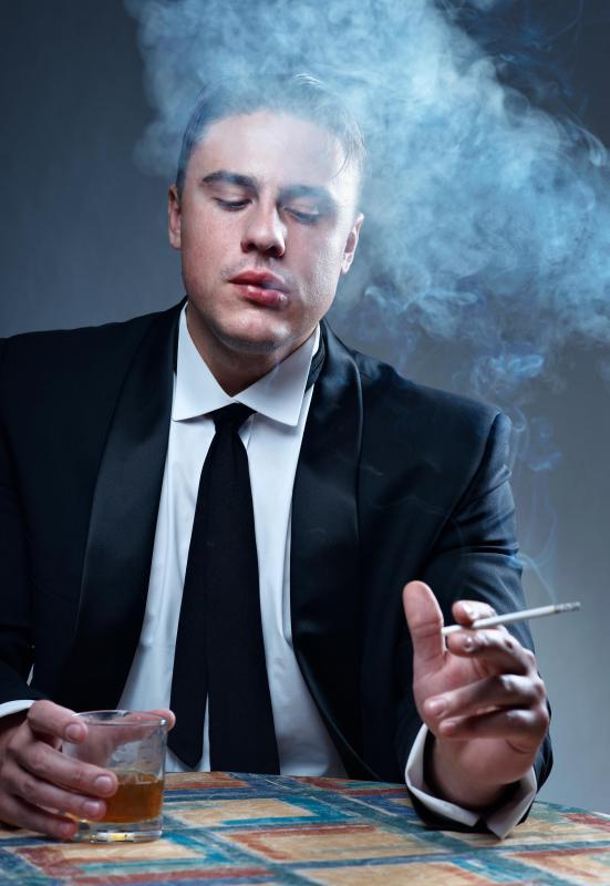 Smoking and drinking in excess may increase a person's risk of heart disease.