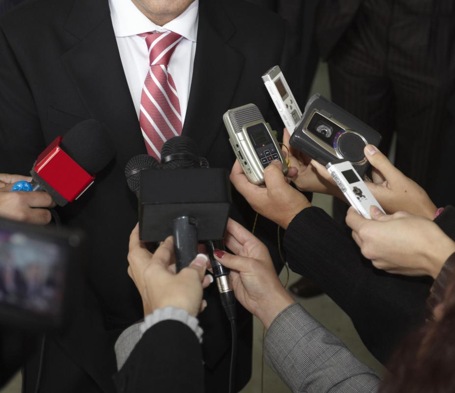 A criminal defense attorney in a high profile case may address the media.