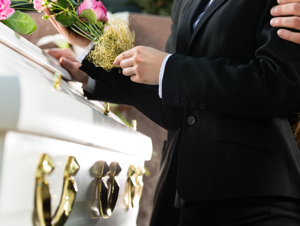 Programs at a funeral might be printed on mourning stationery.