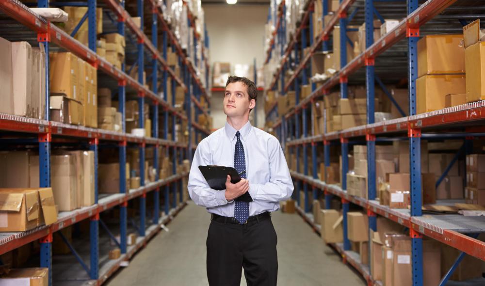 A warehouse manager is responsible for overseeing the distribution and sales of goods.