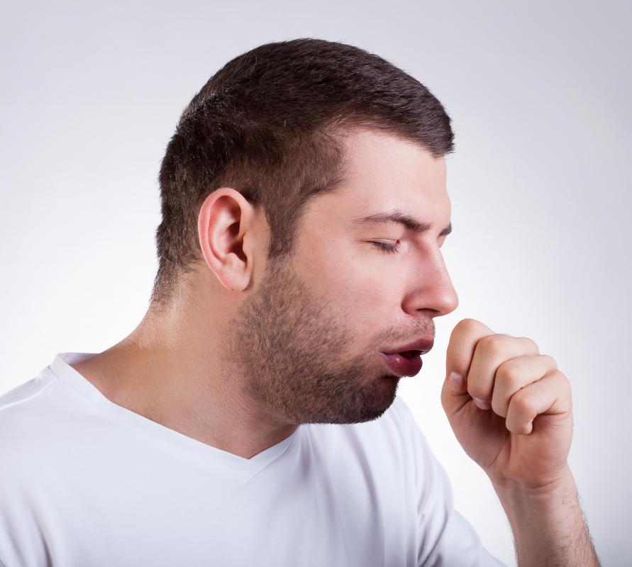 A patient won't be able to cough for a few hours after a flexible bronchoscopy.