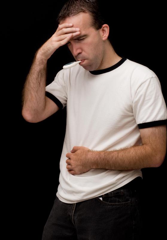 Sings of an allergic reaction to ant bites may include fever and congestion.