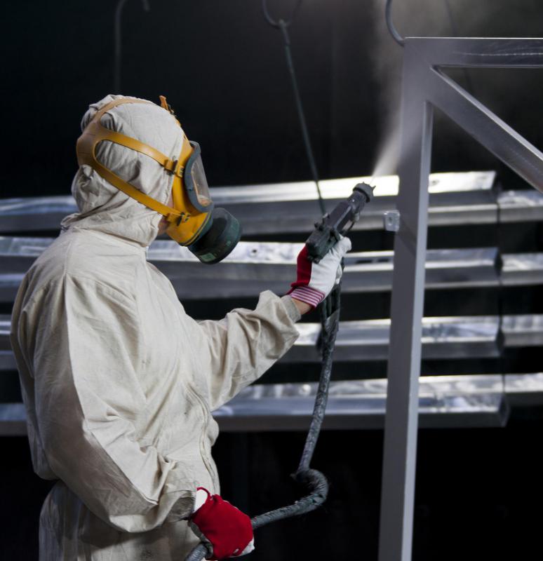 Aluminum paint typically has a shiny, metallic finish.
