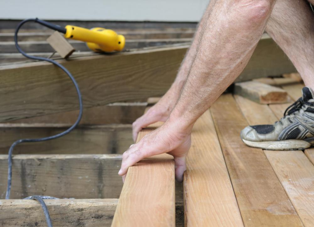 Power screwdrivers can be used for home construction projects.