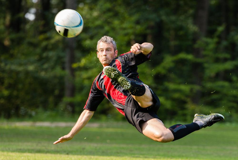 LCL injuries are common in the game of soccer.