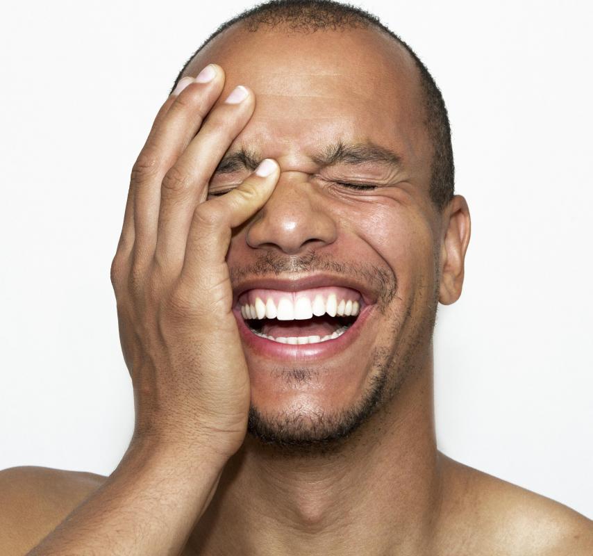 Canned laughter can be used to punctuate jokes during sitcoms.