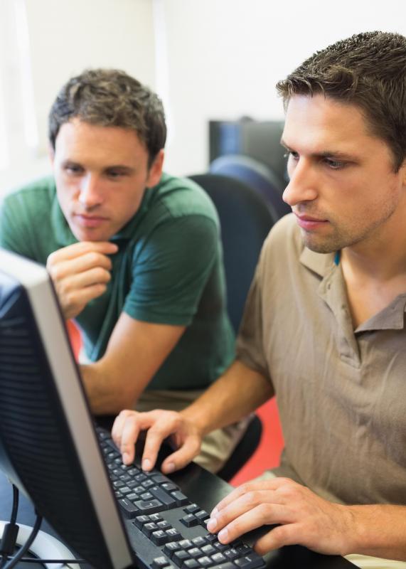 One form of job shadowing involves a new hire watching and learning from an experienced employee.