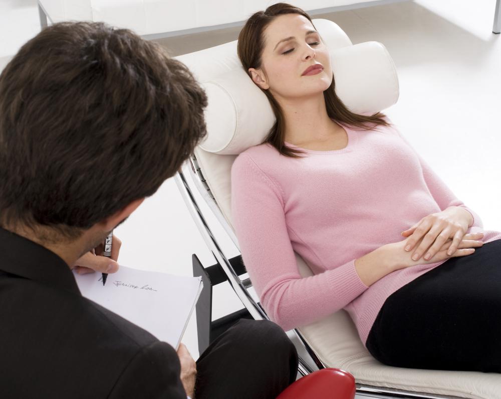 Therapeutic procedures may incorporate psychotherapy.