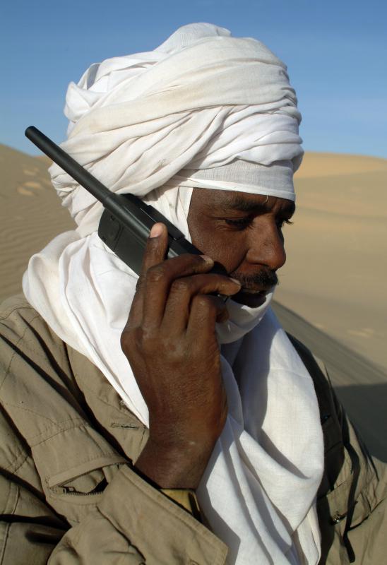 Military lines of communication often include satellite phones.