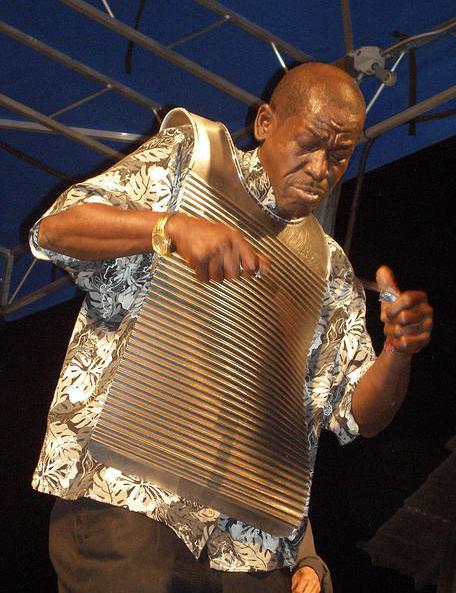 The rubberboard, or frottoir, is a type of percussion instrument used in zydeco music.