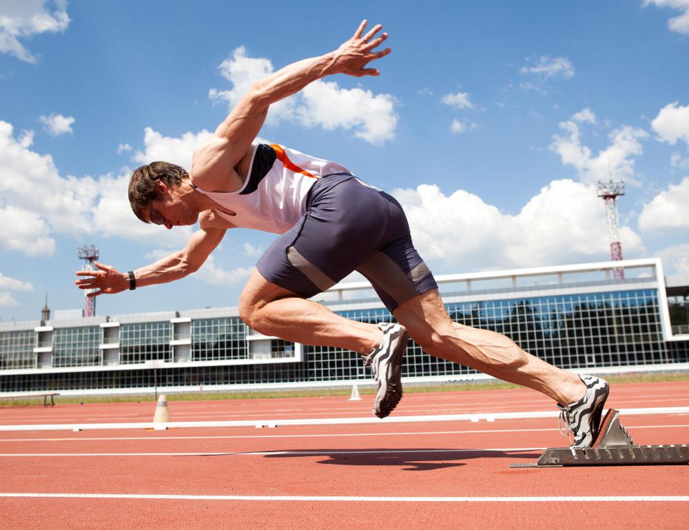 People with slow twitch muscle fibers are typically better at sprinting and other anaerobic activities.