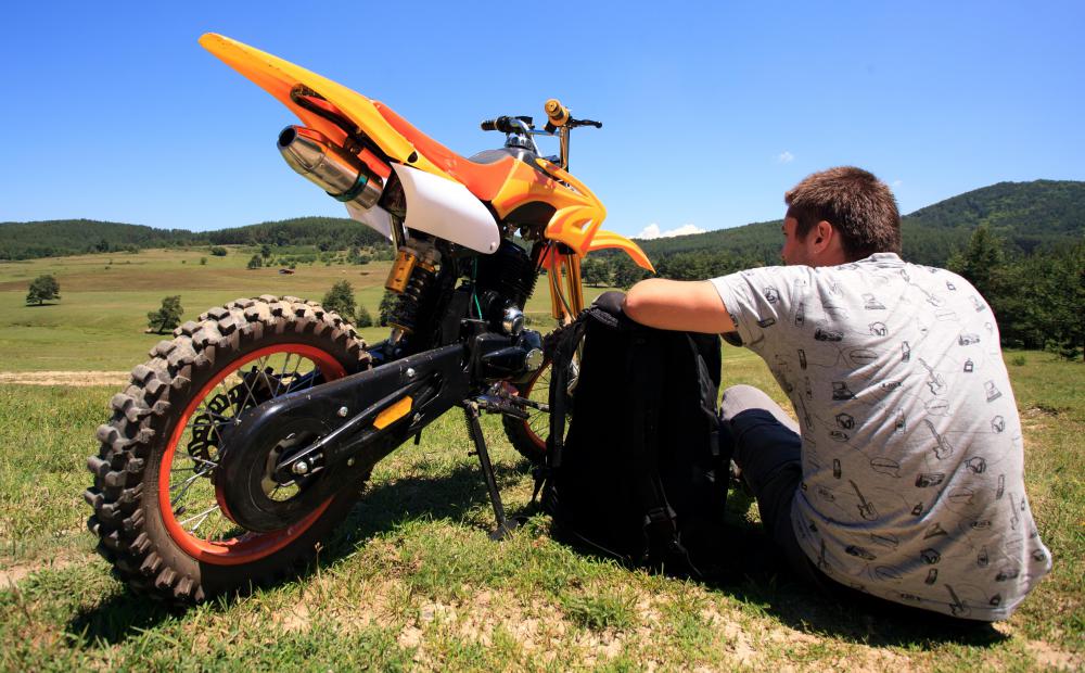 Motorcross involves the use of motorcycles that were originally designed for cross country use.